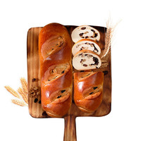 PLUS会员：优素 eussot  俄罗斯风味全麦红豆大列巴500g面包