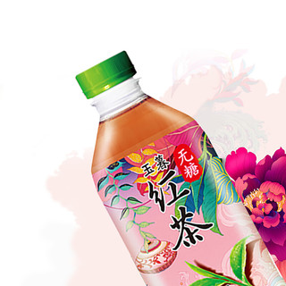 Coca-Cola 可口可乐 淳茶舍 无糖 玉暮红茶 480ml*12瓶