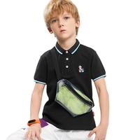 MQD 马骑顿 920230401 男童短袖T恤 黑色 170cm