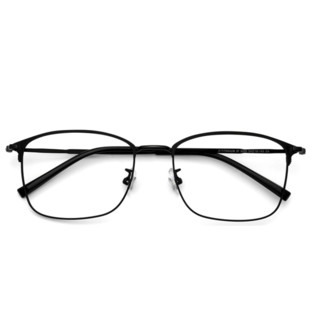 裴漾 3009 黑色纯钛眼镜框+1.71折射率 非球面镜片