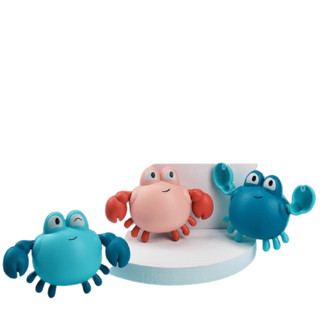 KABERFISH 卡贝鱼KABERFISH 儿童螃蟹洗澡玩具 3只装 红色+粉色+蓝色