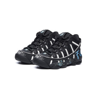 FILA 斐乐 Morden Chic- Fmc 女子篮球鞋 T12W041204F-BK 黑色 37.5