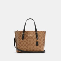 COACH 蔻驰 女士中号手提单肩斜挎包浅棕色PVCC4250IMCBI