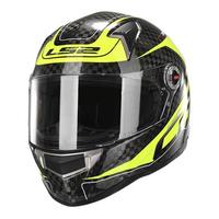 LS2 FF396 摩托车头盔 黄色 L码