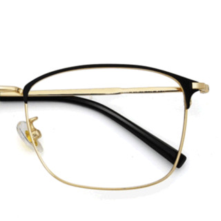 裴漾 3009 黑金色纯钛眼镜框+1.71折射率 非球面镜片