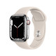 有券的上：Apple 苹果 Watch Series 7 智能手表 41mm GPS+ 蜂窝版 不锈钢表壳