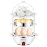 CHANGHONG 长虹 NR01蒸蛋器自动断电煮鸡蛋器小型家用蒸蛋羹机多功能早餐神器