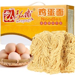 HONGWEI 弘威 非油炸鸡蛋面 1.5kg