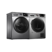 直播专享：Midea 美的 MG100VT55DY+MH90-H03Y 洗烘套装