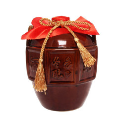 圣塔绍兴黄酒坛装酒十五年陈3斤装半干型黄酒花雕酒糯米酒15l装15l坛