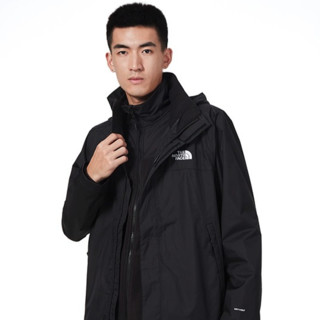 THE NORTH FACE 北面 男子冲锋衣 NF0A4UAU-JK3 黑色 S