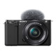 SONY 索尼 ZV-E10L标准镜头 E16-50套装Vlog微单相机