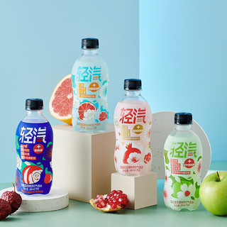 bestinme轻汽 无糖气泡水葡萄柚苹果荔枝多口味12瓶装0糖饮料  【新品爆款】茉莉海盐葡萄柚味330ml*6瓶