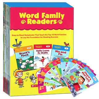 《学乐词根家族 Word Family Readers》16册绘本+1本练习册英文原版