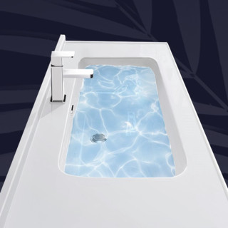 KUKa 顾家家居 G-06204 简约浴室柜组合 白色 90cm 智能款