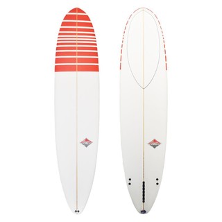 Classic MALIBU 经典马里布 Z Performer Minimal 传统冲浪板 FunBoard #8665 白色/橙色 8尺