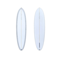 Classic MALIBU 经典马里布 Egg Single Fin 传统冲浪板 中长板 CM1219 浅蓝色 7尺4