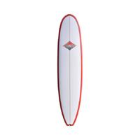 Classic MALIBU 经典马里布 Minimal 传统冲浪板 中长板 CM704 白色/红 8尺2