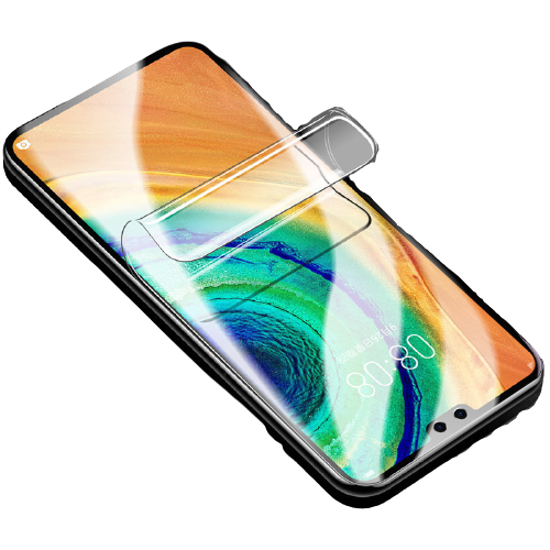 ZCGYLP 华为 Mate40 全覆盖磨砂水凝软前膜 两片装