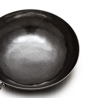 Zhangqiu iron Wok 章丘铁锅 炒锅(34cm、不粘、无涂层、铁、古法原色、未干烧)