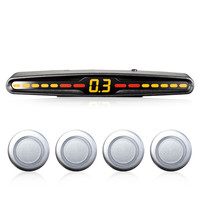 STEELMATE 铁将军 3108 倒车雷达 银色