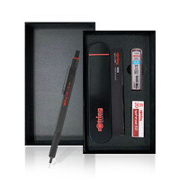 rOtring 红环 600系列 防断芯自动铅笔 黑色 0.5mm 礼盒装