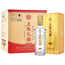 WULIANGYE 五粮液 五粮头曲 52度 浓香型白酒 500ml*6瓶