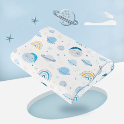 gb 好孩子 儿童枕头 硅胶枕头 四季通用 星际传说硅胶枕蓝