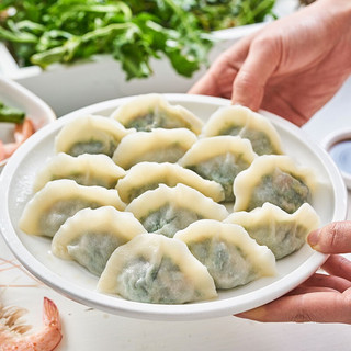 船歌鱼水饺 荠菜大虾水饺 230g