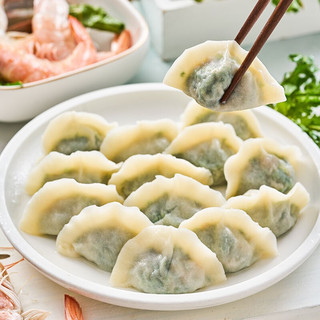 船歌鱼水饺 荠菜大虾水饺 230g