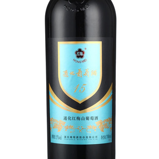 TONHWA 通化葡萄酒 红梅 山葡萄酒 15%vol