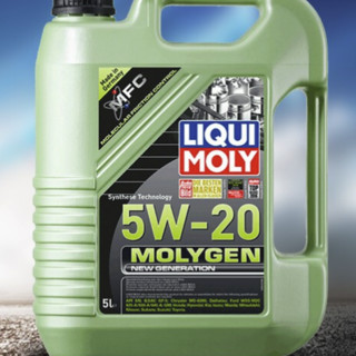 LIQUI MOLY 力魔 魔法基因系列 5W-20 SN 全合成机油 5L