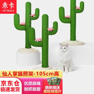 Vetreska 未卡 仙人掌猫爬架猫爬柱跳台猫架猫咪玩具猫抓板猫抓架猫咪用品