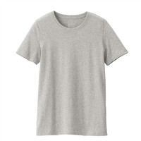 MUJI 無印良品 W9SB143 女式圆领短袖T恤