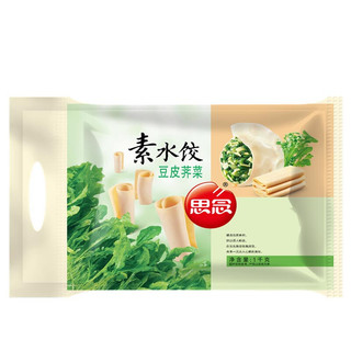 思念 豆皮荠菜素水饺 1kg