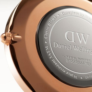 Daniel Wellington 丹尼尔惠灵顿 Classic系列 40毫米石英腕表 DW00100148