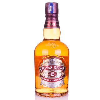 CHIVAS 芝华士 12年 调和 苏格兰威士忌 40%vol 500ml*2瓶 曼联联名礼盒