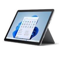 Microsoft 微软 Surface Go 3 十代酷睿版 10.5英寸 Windows 二合一平板电脑+波比红键盘盖
