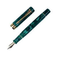 Jinhao 金豪 钢笔 世纪100系列 翡翠绿箭夹 0.5mm 单支装