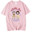 OEIUA 女士圆领短袖T恤 TMDX-B-YY-2007 粉色 S