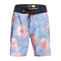 Quiksilver HIGHLINE SPRAYED DAISY 18 男子冲浪短裤 TW_EQYBS04330