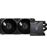 MSI 微星 MEG CORELIQUID S280 战神 一体式水冷散热器 黑色