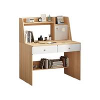 ZHONGHAO 众豪 电脑桌 80cm 橡木色 双抽带柜