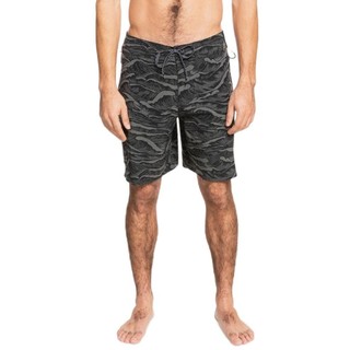 Quiksilver Waterman海上勇者系列 PADDLER PRINT BOARDSHORT 19 男子冲浪短裤 TW_EQMBS03087-KRP6 灰色