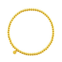 LUKFOOK JEWELLERY 六福珠宝 B01TBGB0072 圆珠足金手串 5.25g