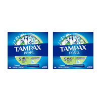 TAMPAX 丹碧丝 Tampax 丹碧丝珍珠塑料长导管卫生棉条无香型