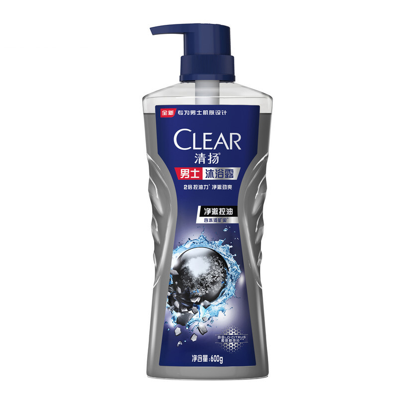 CLEAR 清扬 男士沐浴露套装净澈控油600g+100g冰凉酷爽600g+100g 黎明觉醒