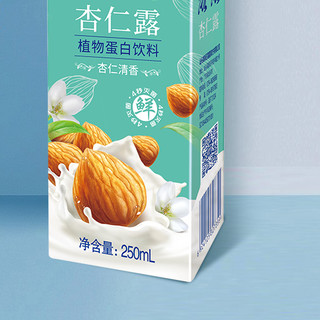 lolo 露露 杏仁露植物蛋白饮料 250ml*6盒