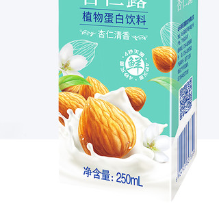 lolo 露露 杏仁露植物蛋白饮料 250ml*6盒