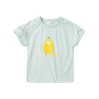 dave&bella 戴维贝拉 DKY17990 女童短袖T恤